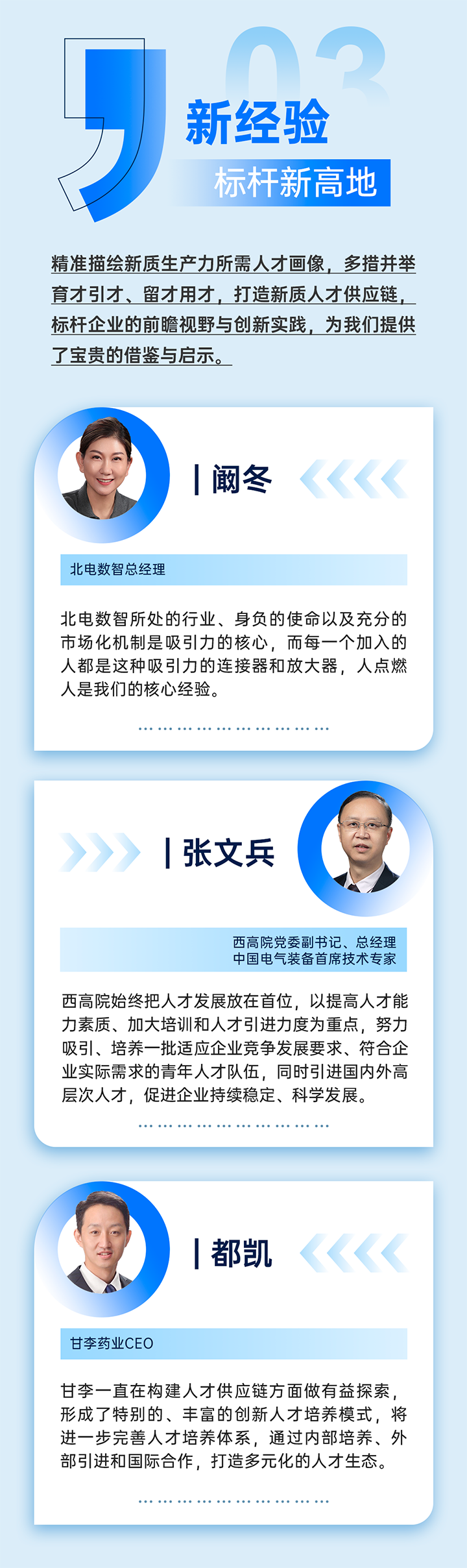 作为新质生产力领域代表的央国企、科研院所、标杆民营企业及人力资源服务业如何加快构建新质生产力人才供应链
